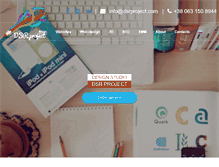 Tablet Screenshot of dsrproject.com